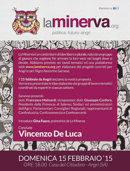 manifesto Minerva Angri